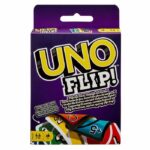 UNO - Flip Side - Family Card Game - Uno with Reversible Cards