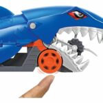 Hot Wheels - Shark Transporter - Circuit / Small car - From 4 years old GVG36 – Bild 4