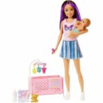 Barbie - Baby skipper box in bed - Doll Playset - 3 years old and +