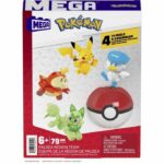 MEGA-Pokémon-Construction box 4 figurines and 1 Poké Ball (79 pcs) HPX92 - Image 2
