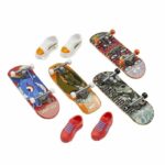 Box of 4 Tony Hawk Finger Skates and Shoes - Hot Wheels HGT84 - Image 4