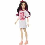 Barbie-Barbie Fashionistas-Black Hair Doll 65th Anniversary HRH12