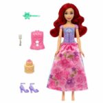 Spin & Reveal Ariel Mattel Disney Princess Doll with 11 Surprises HTV88 - Image 2