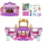 Carriage and Castle - Mattel Disney Princesses Set with Aurora Doll HWX17