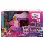 Carriage and Castle - Mattel Disney Princesses Set with Aurora Doll HWX17 - Image 3