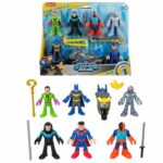Imaginext-DC Super Friends-Deluxe Figure Set with 9 Elements – Imaginext – HXF94