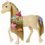 Barbie  Barbie Mysteries: The Great Horse Chase-Pony and Accessories HXJ36