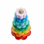 Fisher-Price HXT77 10 Piece Wooden Ring Stacker - Image 3