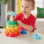 Fisher-Price HXT77 10 Piece Wooden Ring Stacker - Image 4