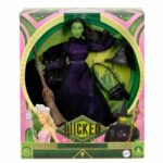 Mattel-Wicked-Elphaba Doll with Braided Hair and Multiple Poses - Wicked - HXY38 - Image 2
