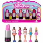 BARBIE Mini BarbieLand 6 lipstick set with mini dolls - JBD26