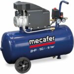 Compressor - MECAFER - 425794 - Blue - 50 L - 2 HP - 8 Bar