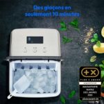 MEDION Ice cube maker (small & large ice cube size, 2.6 litre water tank, short production time approx. 10 - Image 3