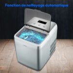 MEDION Ice cube maker (small & large ice cube size, 2.6 litre water tank, short production time approx. 10 - Image 6
