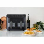 Hot Air Fryer - MEDION - P20 XXL Twin - 2600 W - 2 baskets - 9 programs - Black - Image 5