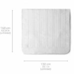 King Size MEZISANA heated topmelas - HU 676 XXL - 2 control elements, 150 x 160 cm, 4 temperature settings, washable – Bild 6