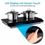 Tabletop induction hob - MEDION - MD 15324 - 2 burners - L 60.3 x D 35.5 cm - Image 4
