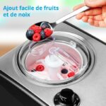 MEDION Electric aluminum ice cream and yogurt maker with compressor, ice cream machine with a capacity of 1.5 liters (corresponds to – Bild 5