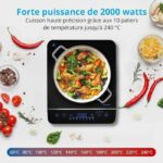 Tabletop induction hob - MEDION - MD 17595 - 1 burner - L 29 x D 36 cm - Image 3