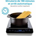 Tabletop induction hob - MEDION - MD 17595 - 1 burner - L 29 x D 36 cm - Image 5