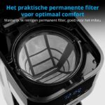 Programmable filter coffee maker with carafe - MEDION - MD 18458 - isothermal - 900W - 1.2 L - Image 3