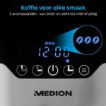 Programmable filter coffee maker with carafe - MEDION - MD 18458 - isothermal - 900W - 1.2 L - Image 6