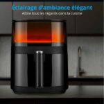 Oil-free hot air fryer - MD 11780 - Temperature up to 230°C - 10 programs - 5 L - 1500 Watt - Image 2
