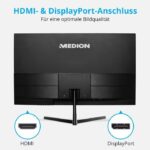 Widescreen monitor - MEDION - AKOYA P52424 MD 20152 - 60.5 cm (24'') Full HD - HDR10 - DP - HDMI - Image 3