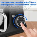 Pastry robot - MEDION - MD18420 - 1200 W - 5 L - 8 speeds - Ice cream bowl - Black – Bild 5