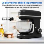 3-in-1 Food Processor - MEDION - MD18430 - 1200 W - 5 L - 8 Speeds - Chopper Function - Black – Bild 4