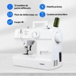 Sewing Machine - MEDION - SM 70 - 71W - 12 Stitches - 700 rpm - LED - White – Bild 2