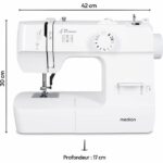 Sewing Machine - MEDION - SM 70 - 71W - 12 Stitches - 700 rpm - LED - White – Bild 6