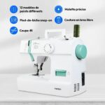 Sewing Machine - MEDION - SM 70 - 71W - 12 Stitches - 700 rpm  LED - Turquoise - Image 6