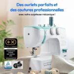 Sewing Machine - MEDION - SM 60 - 62W - 24 Stitches + Double Stitches - 700 rpm - LED - Turquoise – Bild 3
