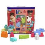 MEGABLOKS First Builders - Sac Medium Rose - 60 Blocs