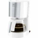 MELITTA 1017-03 CAFETIERE ENJOY TOP GLASS White/Brushed steel 1017-03