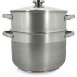 Couscoussier - MENASTYL - 4615450 - Stainless steel - 10 liters - Suitable for all hobs including induction