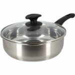 Sauté pan - MENASTYL - 6020248 - Stainless steel - 28 cm - Suitable for all hobs including induction