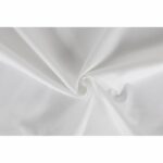 Bedding set - 1 duvet cover 220 x 240 cm + 2 pillowcases 60 x 60 cm - 100% cotton satin - White - Image 5