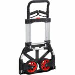 Hand truck - MEISTER - 8985710 - Foldable - 200 kg - Black - Image 3