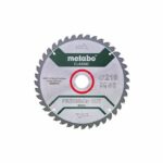 METABO Precision cut circular saw blade - 216 mm - 40 teeth - Miter and radial saws - Image 5