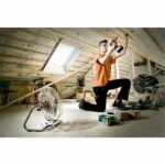 Cordless fan - METABO - AV 18 - 18 V - 3 speed levels - Remote control - Grey - Image 2