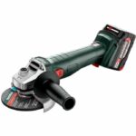 Cordless angle grinder - METABO - W 18 L 9-125 - 18 V - MetaBOX 165 L