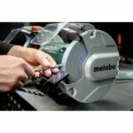Grinding wheel - METABO - DS 200 Plus - Brown corundum grinding wheels - Spark arrester - Workpiece holder - Image 4