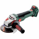 Cordless angle grinder - METABO - WVB 18 LTX BL 15-125 Quick - 18 V - MetaBOX 165 L