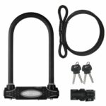 MASTER LOCK U-Lock with Cable - Keyed