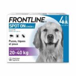 Frontline spot on dog L 4 pipettes