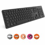 Wired RGB keyboard - MOBILITY LAB - ML306858 - AZERTY - Round keys - Black - Image 4