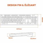 Wireless keyboard - MOBILITY LAB - Premium - AZERTY - Black - Image 3