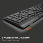 Wireless keyboard - MOBILITY LAB - Premium - AZERTY - Black - Image 5